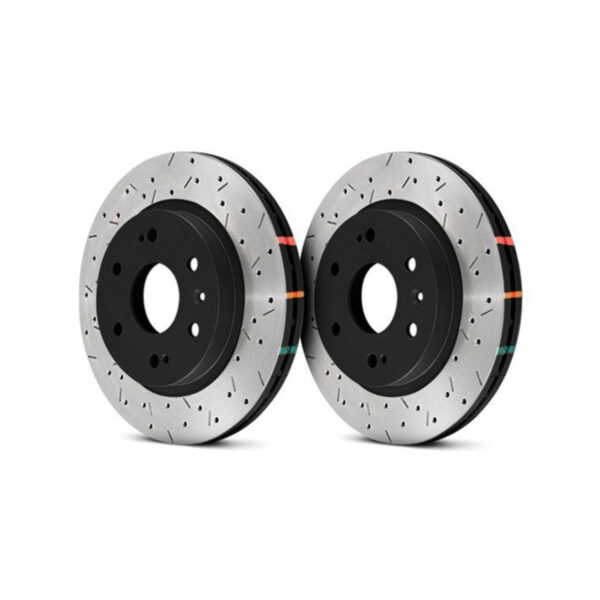 4000XS Drilled and Slotted Brake Rotor more details on - Image 2